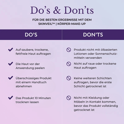 SkinVeil™ | Körper-Make-up